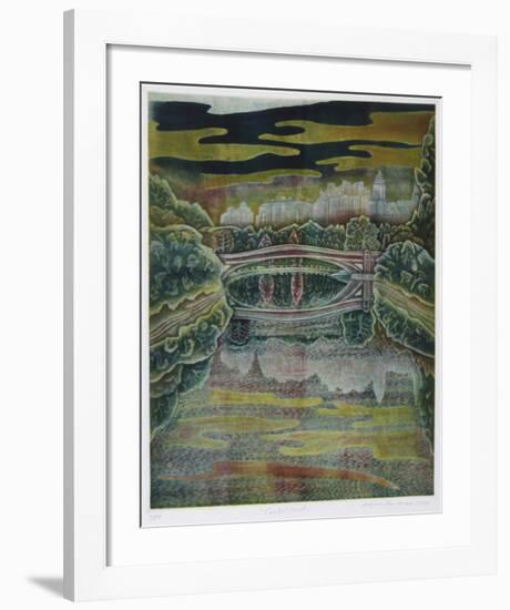Central Park-Shigenu Narikawa-Framed Limited Edition