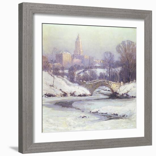 Central Park-Colin Campbell Cooper-Framed Giclee Print