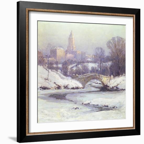 Central Park-Colin Campbell Cooper-Framed Giclee Print