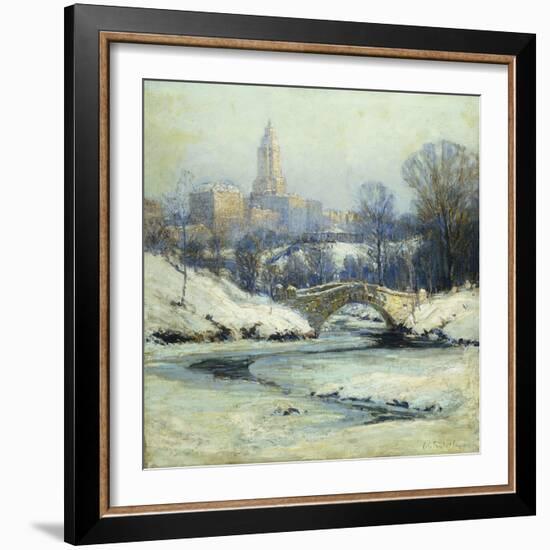 Central Park-Colin Campbell Cooper-Framed Giclee Print