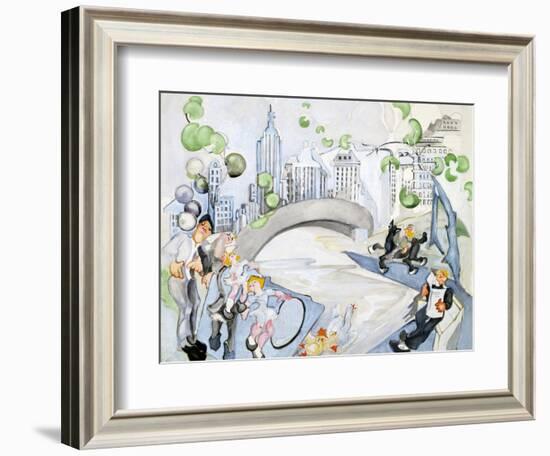 Central Park-Zelda Fitzgerald-Framed Art Print