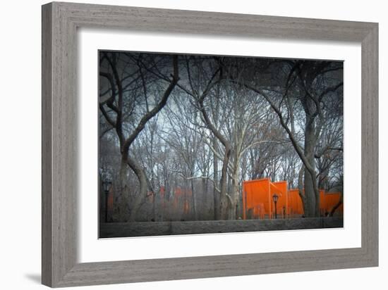 Central Park-NaxArt-Framed Art Print