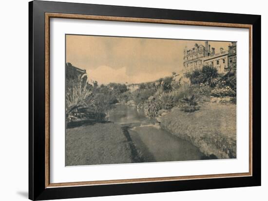 'Central Pleasure Gardens, looking towards The Square', 1929-Unknown-Framed Giclee Print