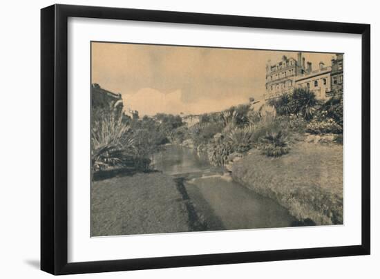 'Central Pleasure Gardens, looking towards The Square', 1929-Unknown-Framed Giclee Print