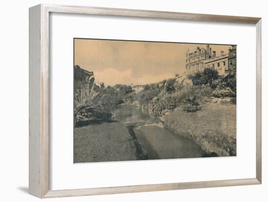 'Central Pleasure Gardens, looking towards The Square', 1929-Unknown-Framed Giclee Print