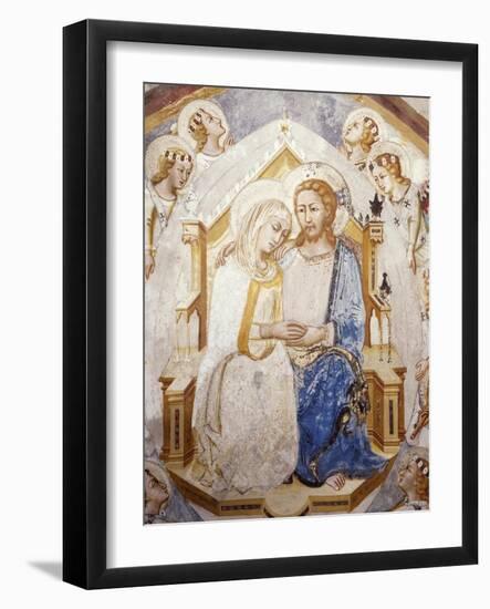 Central Section of Assumption of the Virgin, from Master Trecentesco School-null-Framed Giclee Print