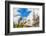 Central square Marienplatz with the Dom steeples Munich, Bavaria, Germany.-Michael DeFreitas-Framed Photographic Print