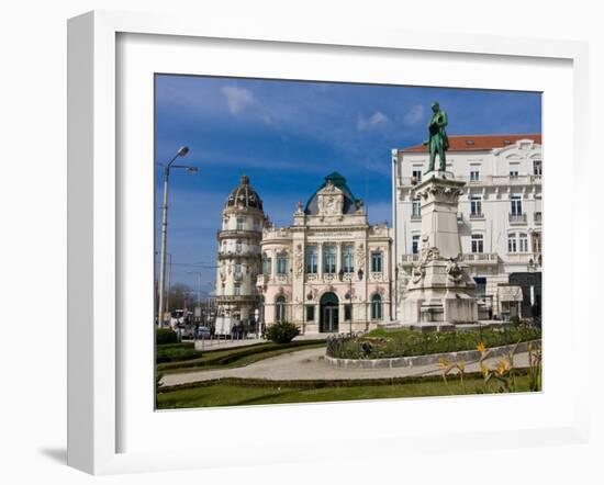 Central Square of Coimbra, Portugal, Europe-Michael Runkel-Framed Photographic Print