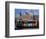 Central Station and Tram Terminus, Amsterdam, Holland-Michael Jenner-Framed Photographic Print