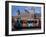 Central Station and Tram Terminus, Amsterdam, Holland-Michael Jenner-Framed Photographic Print