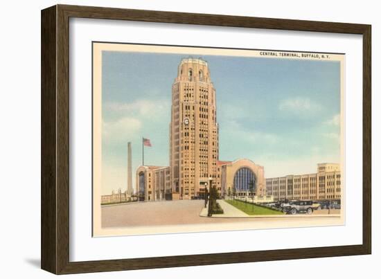 Central Terminal, Buffalo, New York-null-Framed Art Print