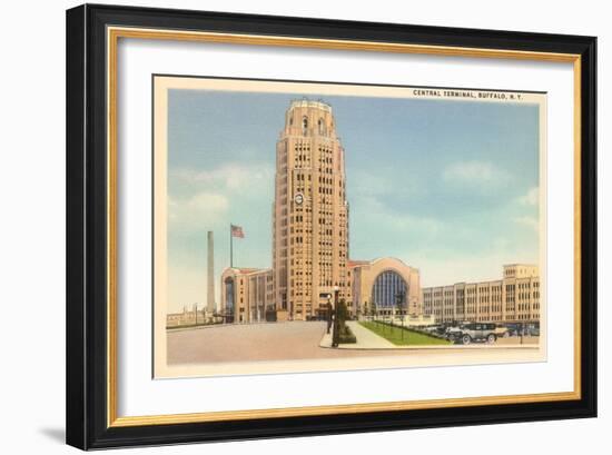 Central Terminal, Buffalo, New York-null-Framed Art Print