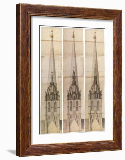 Central Tower 2-Nicholas Hawksmoor-Framed Art Print