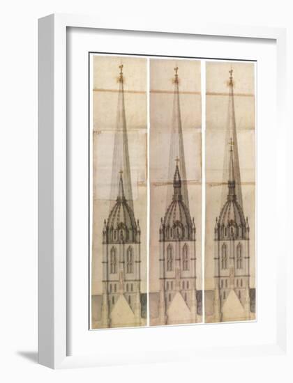 Central Tower 2-Nicholas Hawksmoor-Framed Art Print