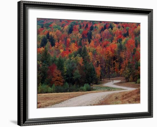 Central Vermont in the Fall, USA-Charles Sleicher-Framed Photographic Print