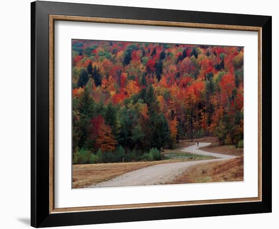 Central Vermont in the Fall, USA-Charles Sleicher-Framed Photographic Print