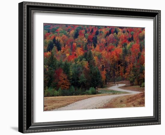 Central Vermont in the Fall, USA-Charles Sleicher-Framed Photographic Print