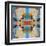 Centre Blocks-Ruth Palmer-Framed Art Print