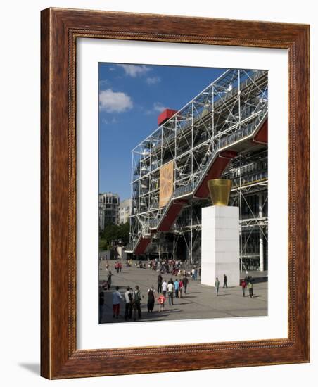 Centre Georges Pompidou, Beaubourg, Paris, France, Europe-Pitamitz Sergio-Framed Photographic Print