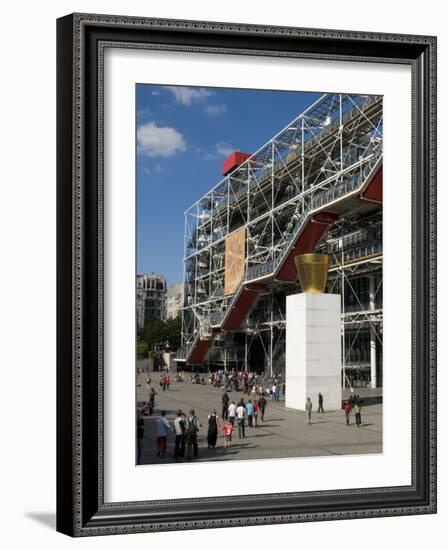 Centre Georges Pompidou, Beaubourg, Paris, France, Europe-Pitamitz Sergio-Framed Photographic Print