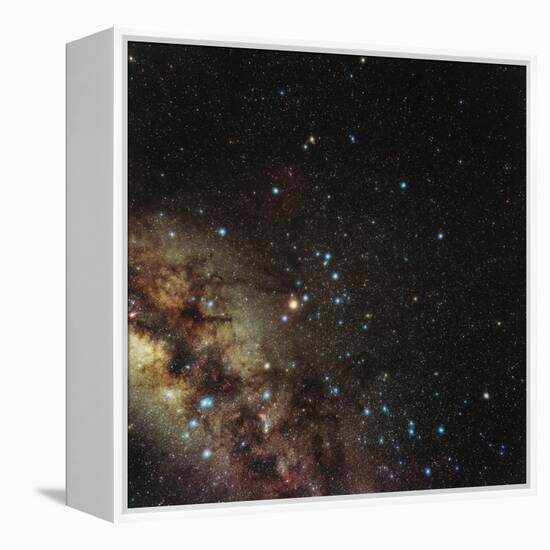 Centre of Milky Way-Eckhard Slawik-Framed Premier Image Canvas