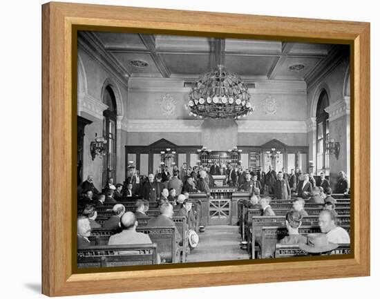 Centre Street Magistrate's Court-null-Framed Premier Image Canvas