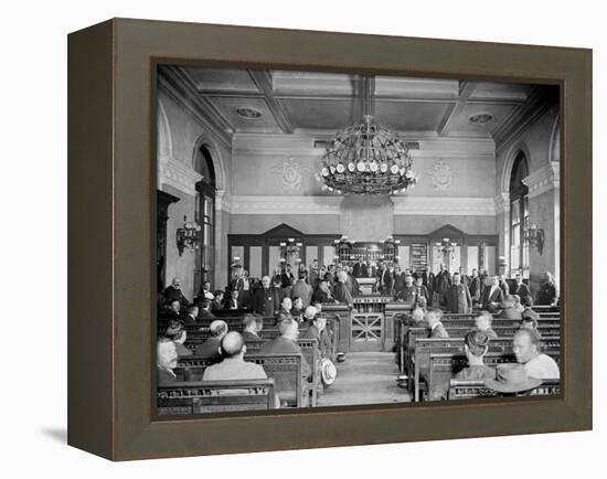 Centre Street Magistrate's Court-null-Framed Premier Image Canvas