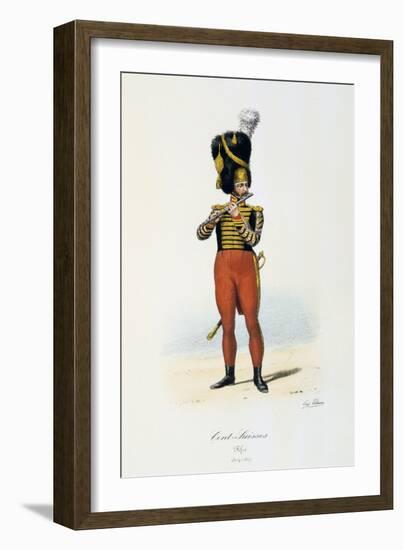 Cents-Suisses, Fifer, 1814-17-Eugene Titeux-Framed Giclee Print