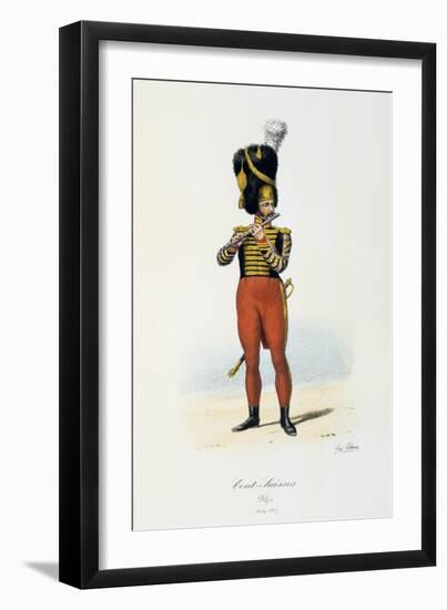 Cents-Suisses, Fifer, 1814-17-Eugene Titeux-Framed Giclee Print