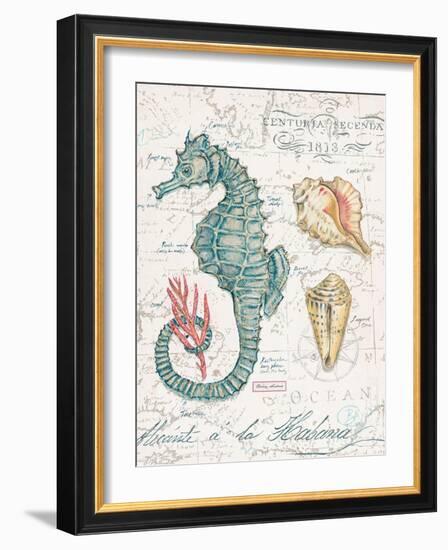 Centuria Seahorse-Chad Barrett-Framed Art Print