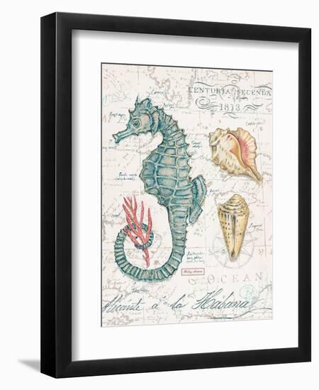 Centuria Seahorse-Chad Barrett-Framed Art Print