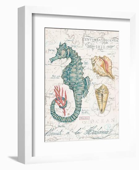 Centuria Seahorse-Chad Barrett-Framed Art Print