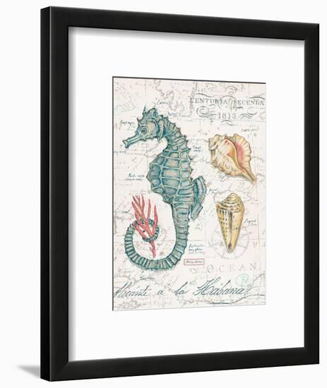 Centuria Seahorse-Chad Barrett-Framed Premium Giclee Print