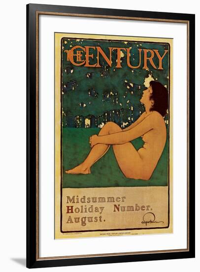 Century Poster-Maxfield Parrish-Framed Art Print