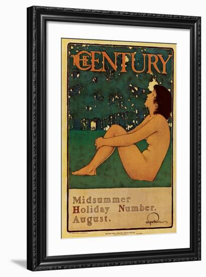 Century Poster-Maxfield Parrish-Framed Art Print