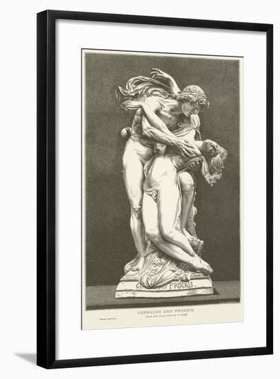 Cephalus and Procris-null-Framed Giclee Print