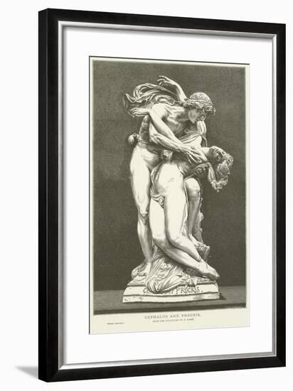 Cephalus and Procris-null-Framed Giclee Print