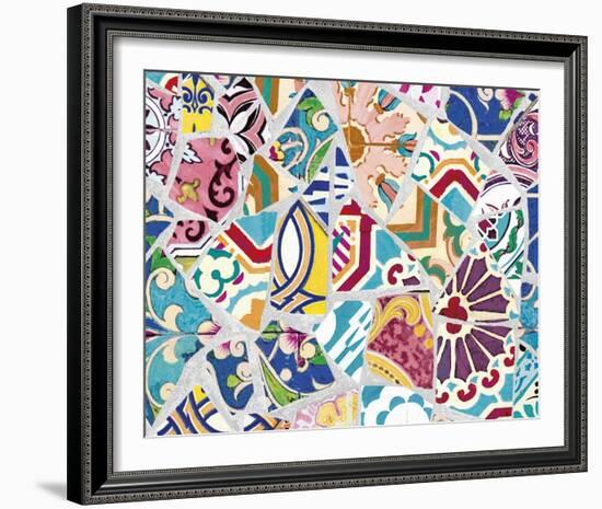 Ceramic Collage-Tania Bello-Framed Giclee Print