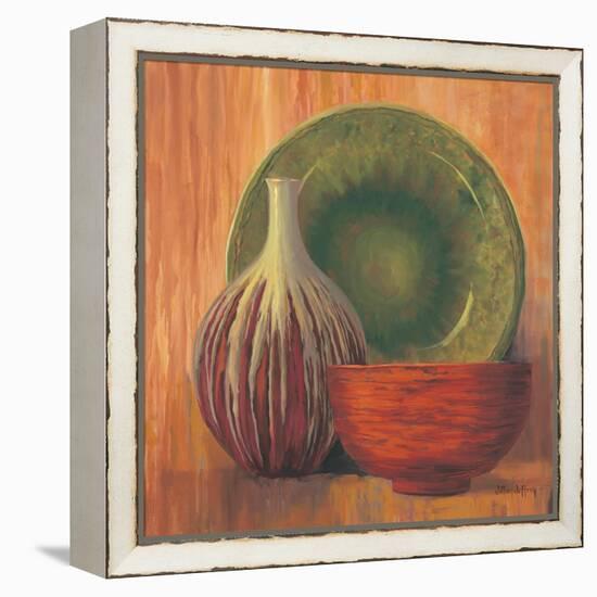 Ceramic Study I-Jillian Jeffrey-Framed Stretched Canvas