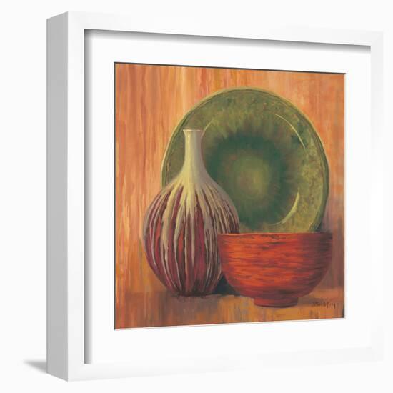 Ceramic Study I-Jillian Jeffrey-Framed Art Print