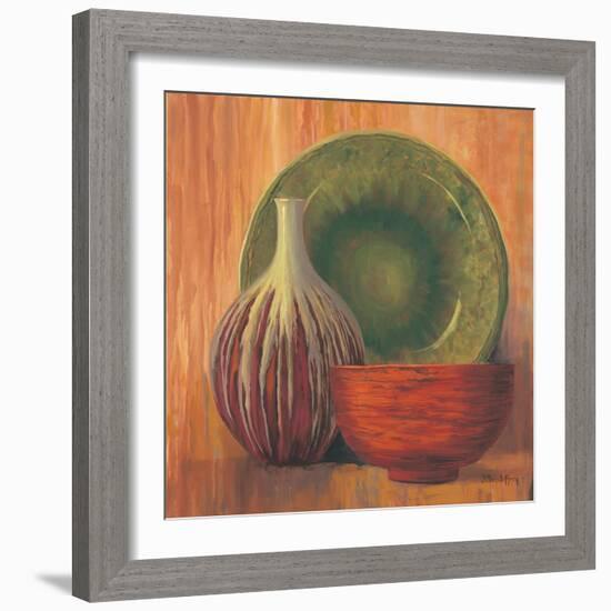 Ceramic Study I-Jillian Jeffrey-Framed Art Print