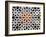 Ceramic tiles from the Alcazar of Seville, Andalusia, Spain, 14th century-Werner Forman-Framed Photographic Print