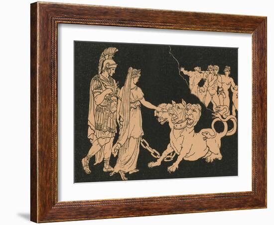 Cerberus-Bartolomeo Pinelli-Framed Giclee Print