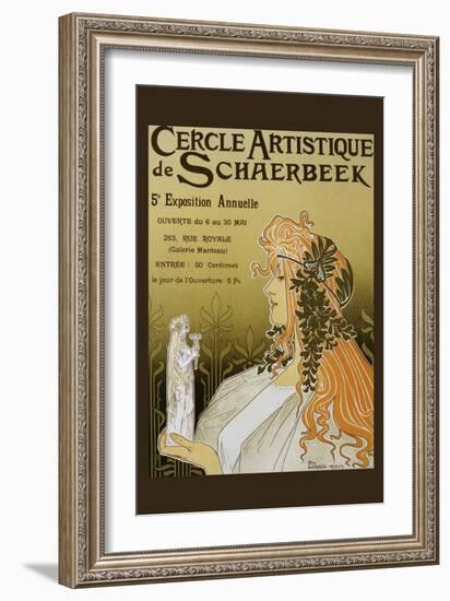 Cercle Artistique De Schaerbeek, Exposition-Privat Livemont-Framed Art Print