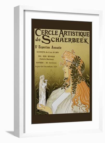 Cercle Artistique De Schaerbeek, Exposition-Privat Livemont-Framed Art Print