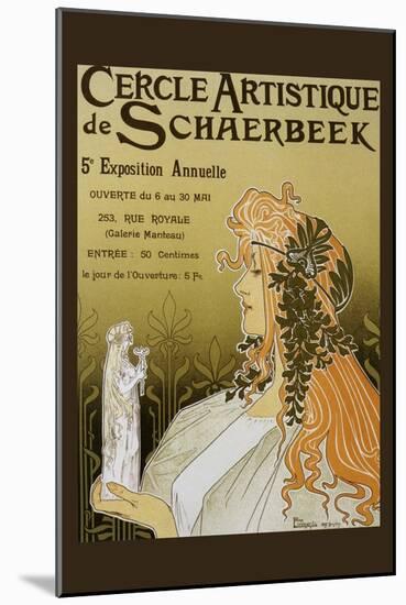 Cercle Artistique De Schaerbeek, Exposition-Privat Livemont-Mounted Art Print
