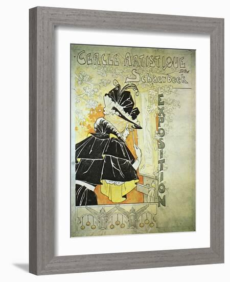 Cercle Artistique De Schaerbeek-Privat Livemont-Framed Art Print