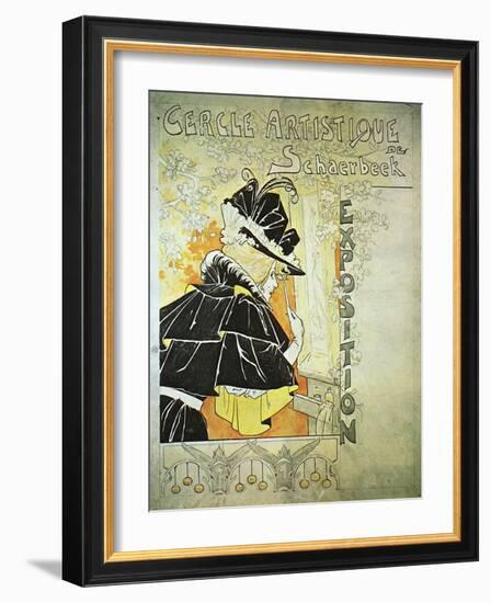 Cercle Artistique De Schaerbeek-Privat Livemont-Framed Art Print