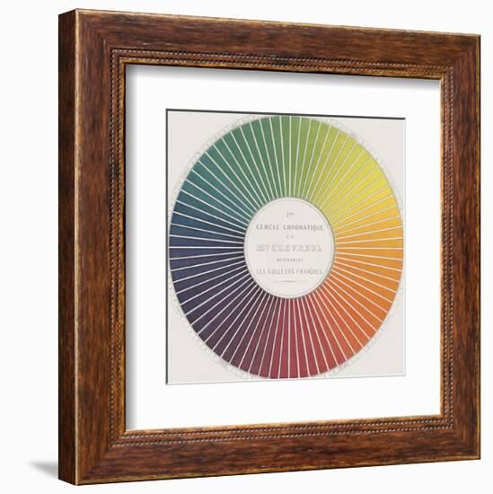 Cercle Chromatique-The Drammis Collection-Framed Giclee Print