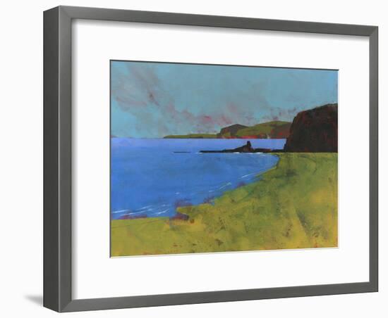 Ceredigion Cliffs-Paul Bailey-Framed Premium Giclee Print